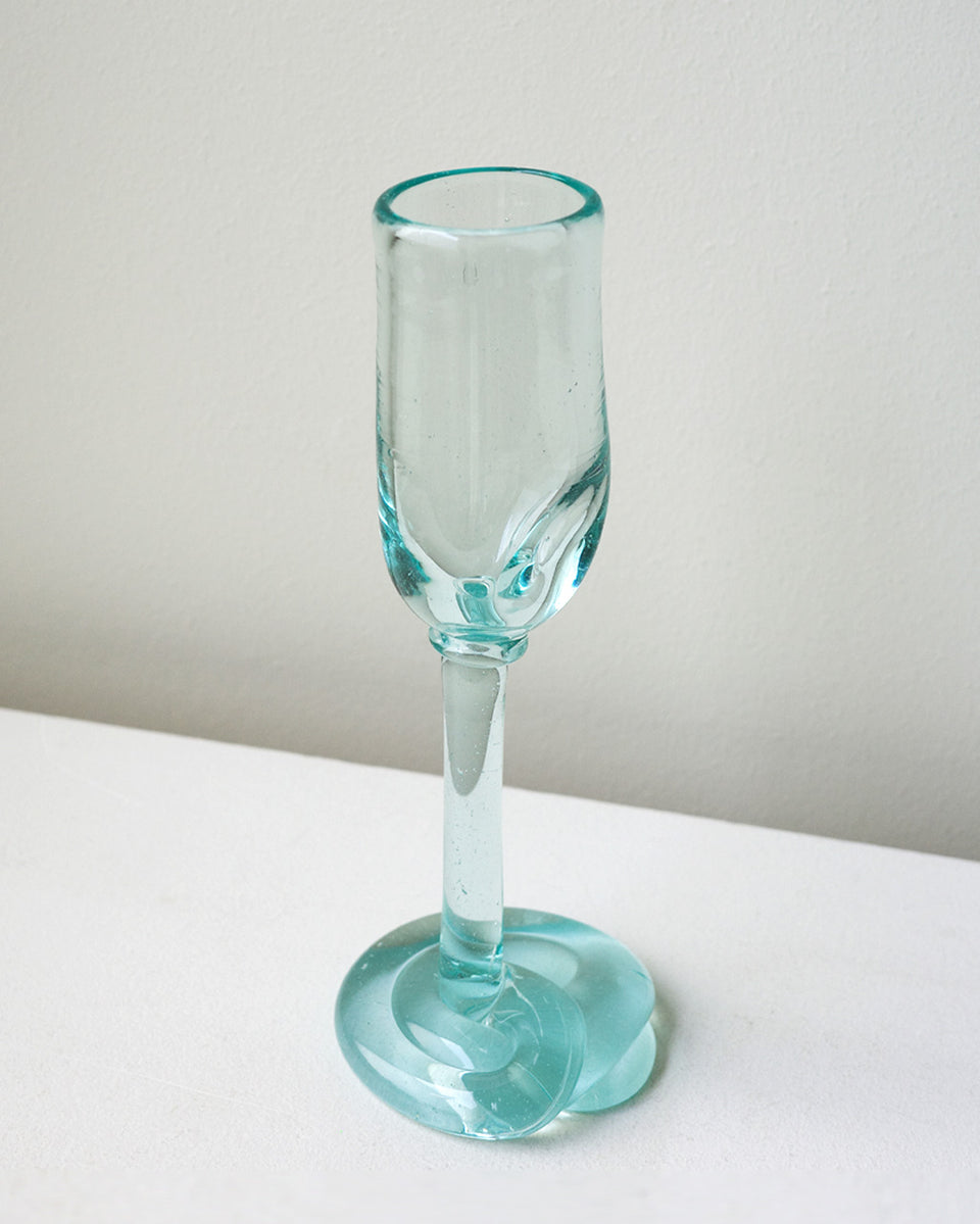Thaw - Verre flûté recyclé transparent