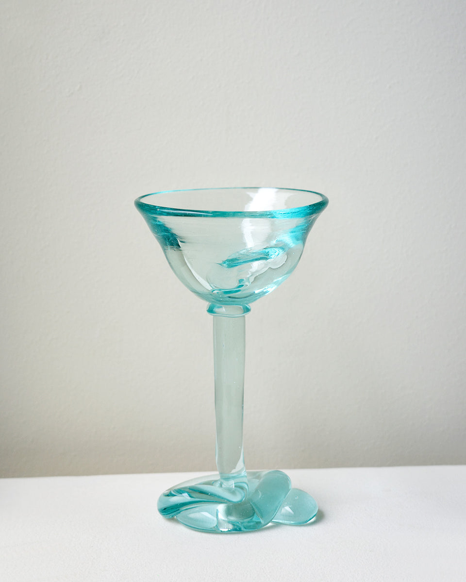 B118 - Verre à Martini Recyclé Transparent