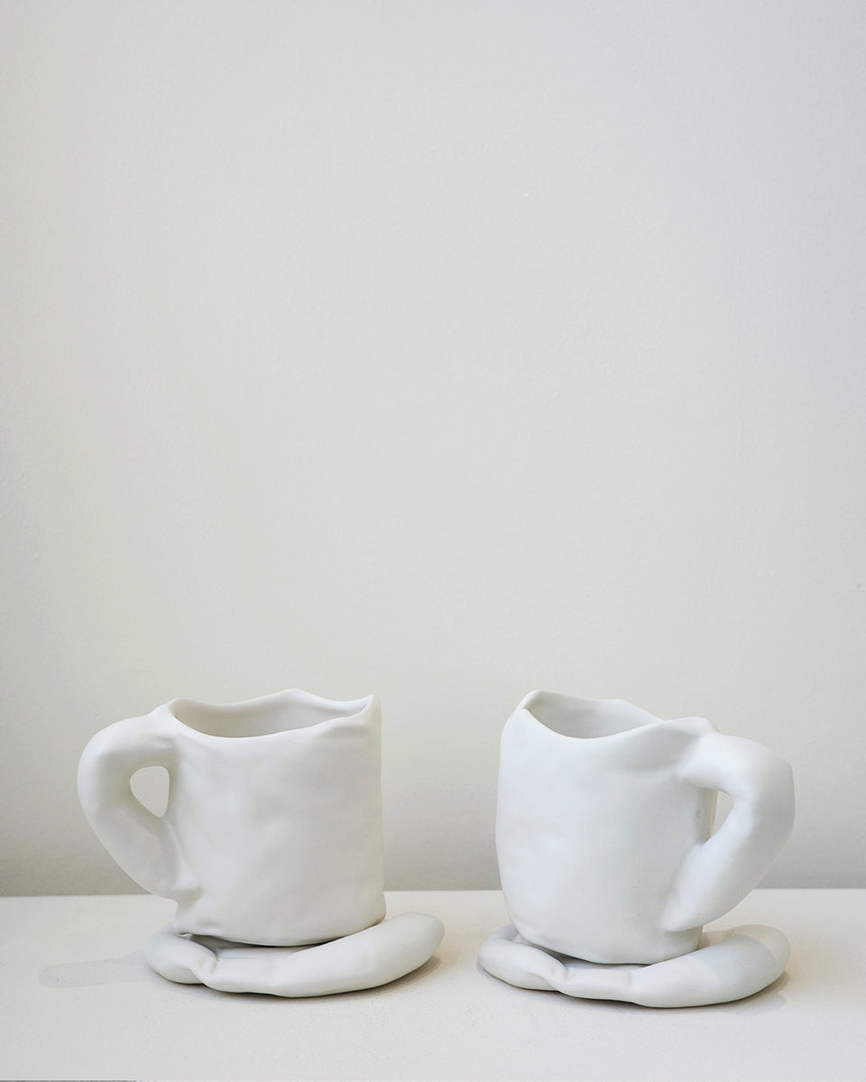 Attention ! Ce mug se dégonfle – Mug blanc mat