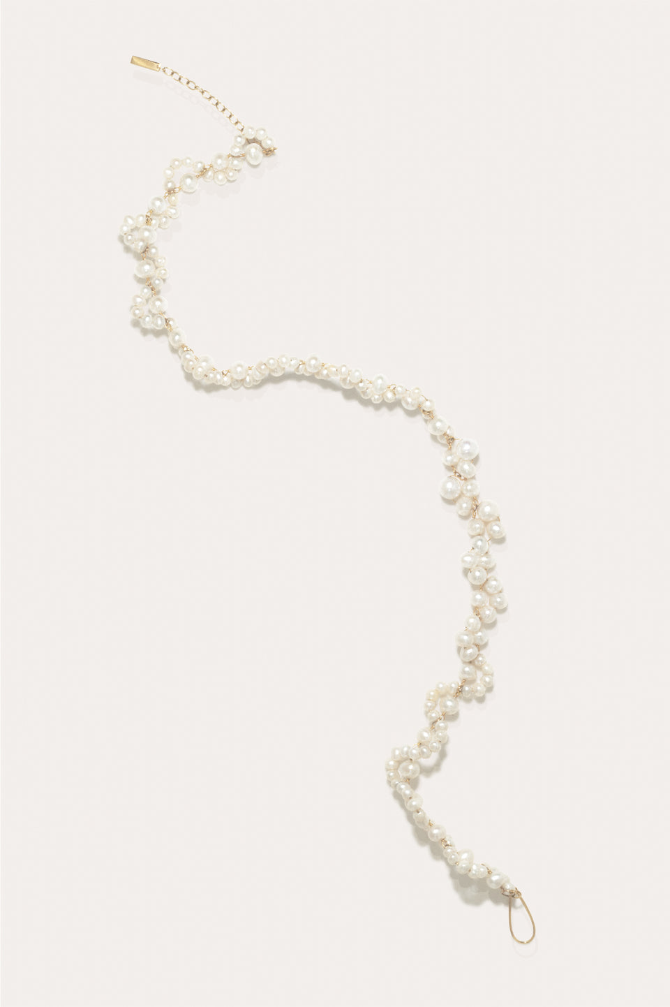 Tide - Pearl and Recycled Gold Vermeil Necklace