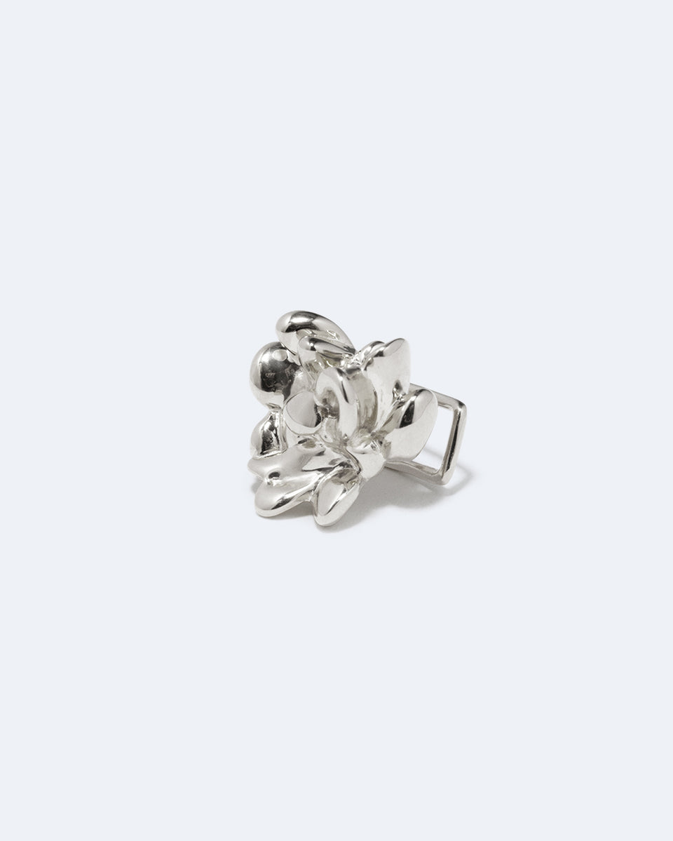 General Strike - Silver Plated Ear Cuff