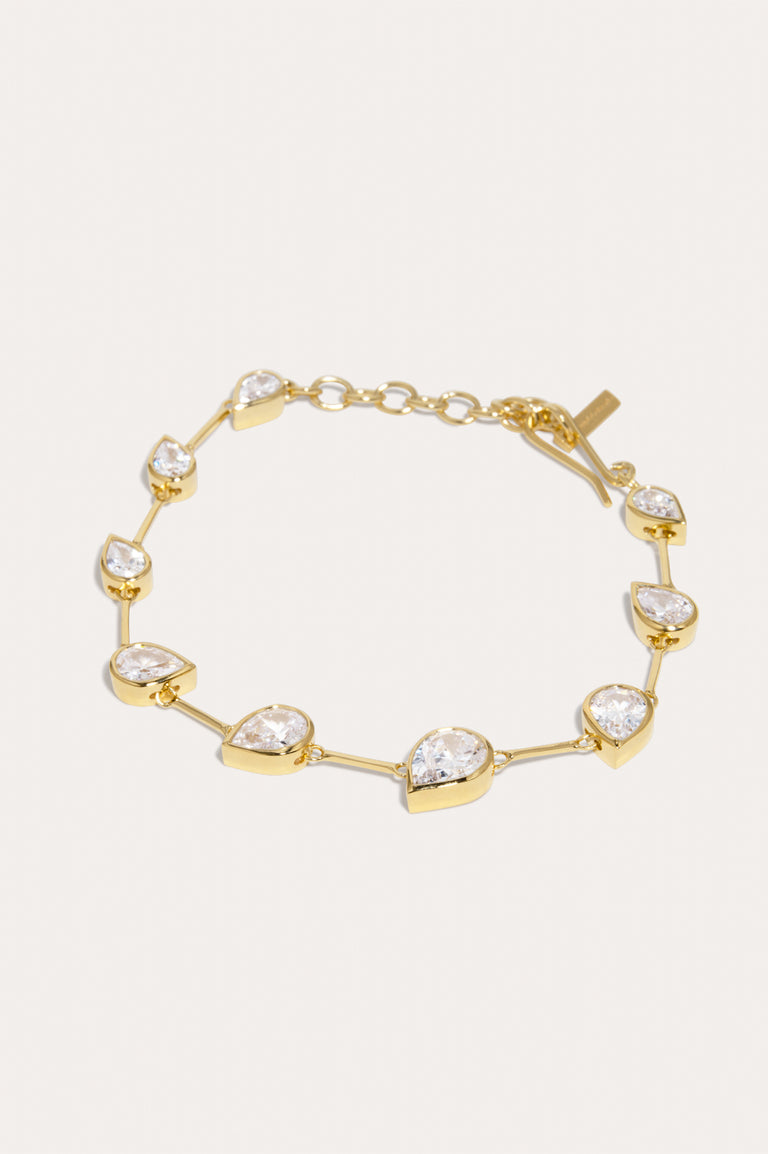Myriad - Zirconia and Recycled Gold Vermeil Bracelet