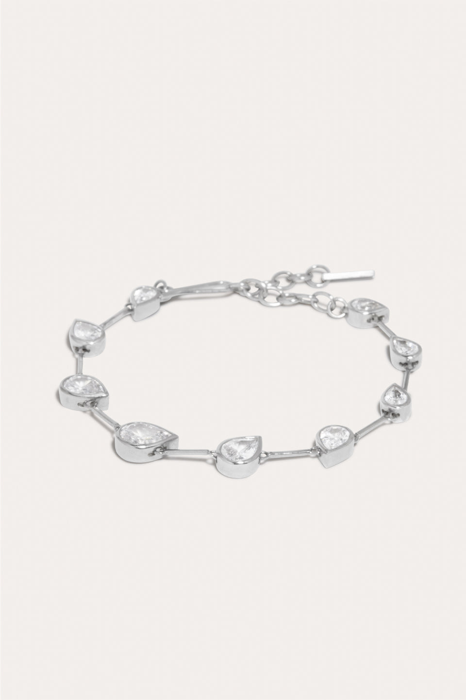 Myriad - Zirconia and Recycled Silver Bracelet