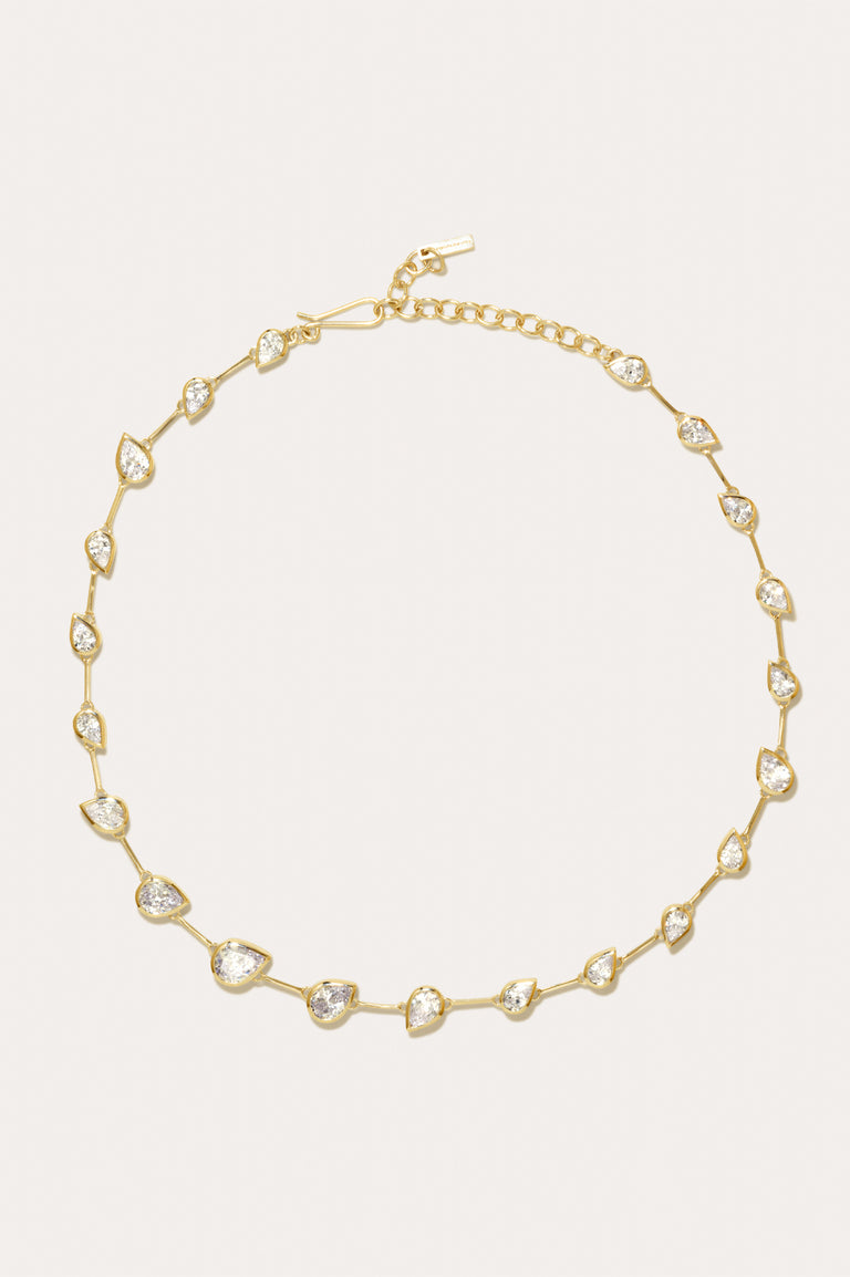 Myriad - Zirconia and Recycled Gold Vermeil Necklace
