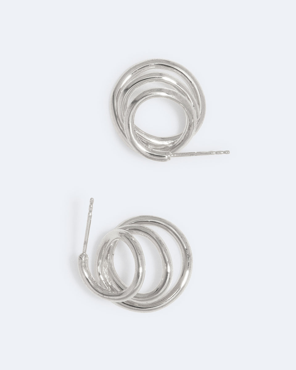 Flow - Recycled Silver Earrings