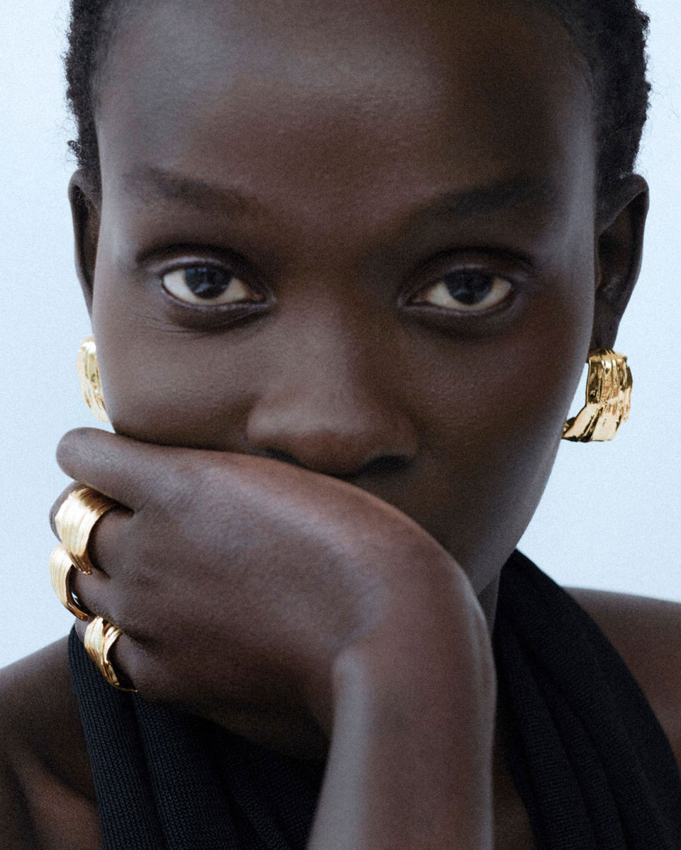 Destiny’s Tributaries - Gold Plated Ring