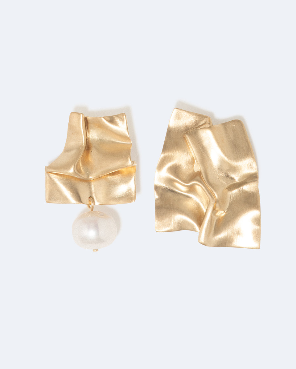 Cohesion - Gold Vermeil Earrings
