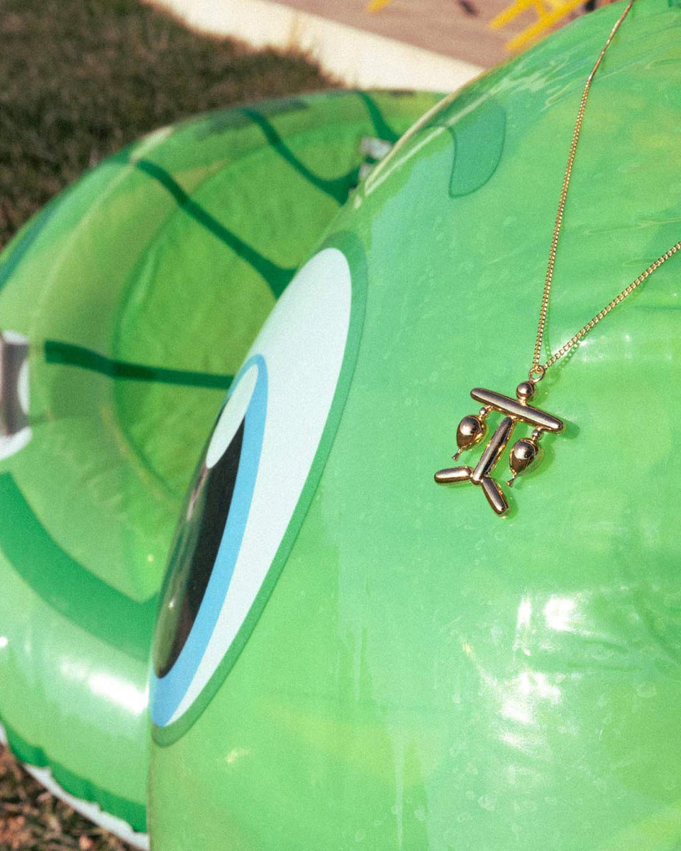Classicworks™ Capricorn Zodiac Balloon - Gold Plated Pendant