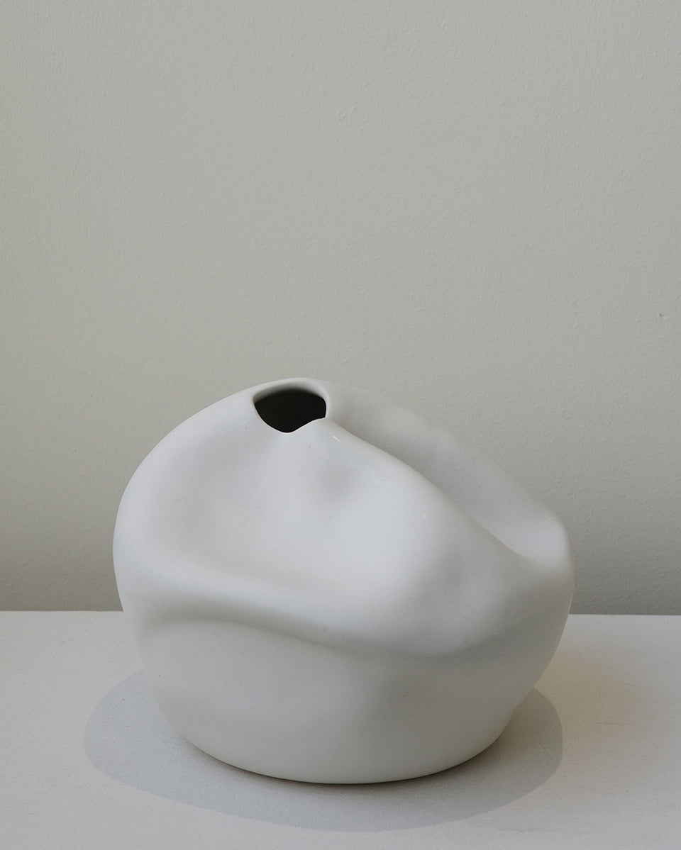 Compound - Large Vessel in Matte White