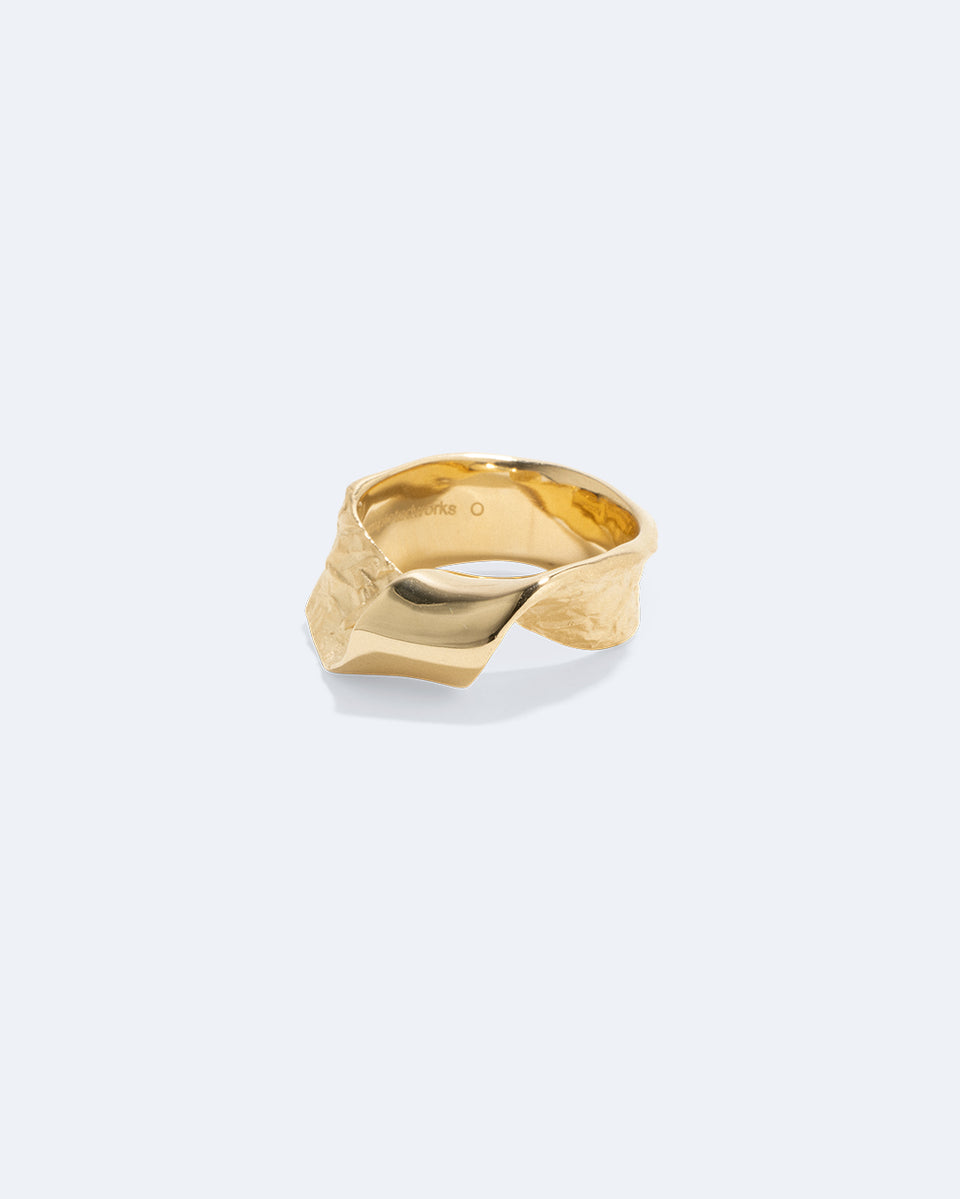 Bague Ruban II - Vermeil Or Recyclé
