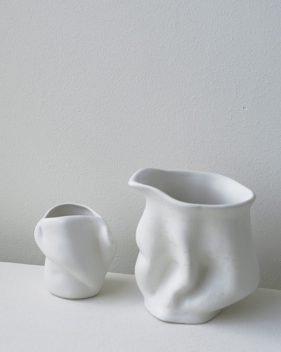 Postures - Vessel in Matte White