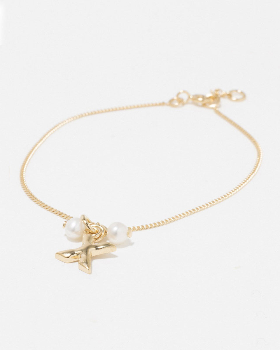 Classicworks™ X - Pearl and Recycled Gold Vermeil Bracelet