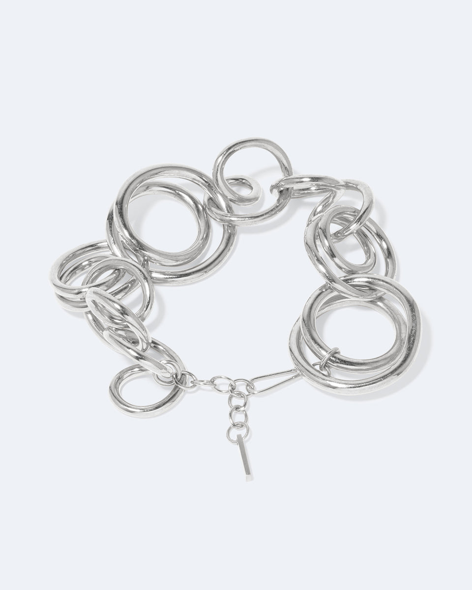 Befuddled - Platinum Plated Bracelet