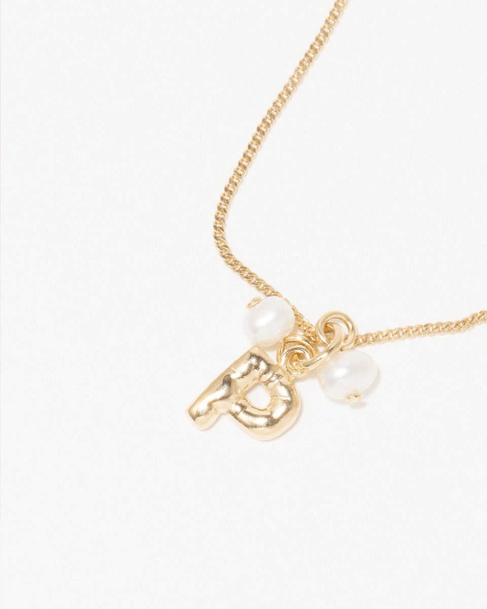Classicworks™ P - Gold Vermeil and Pearl Bracelet