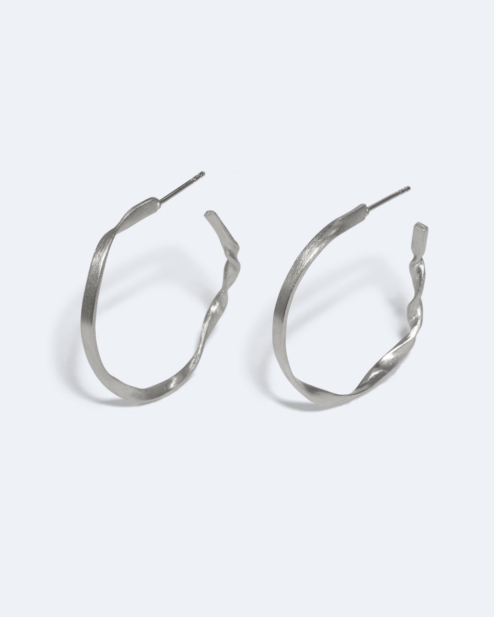 The Tenderest Thing - Recycled Silver Earrings