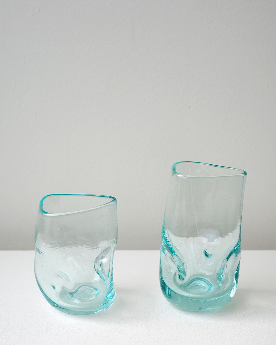 Thaw - Recycled Glass Tumbler in Clear