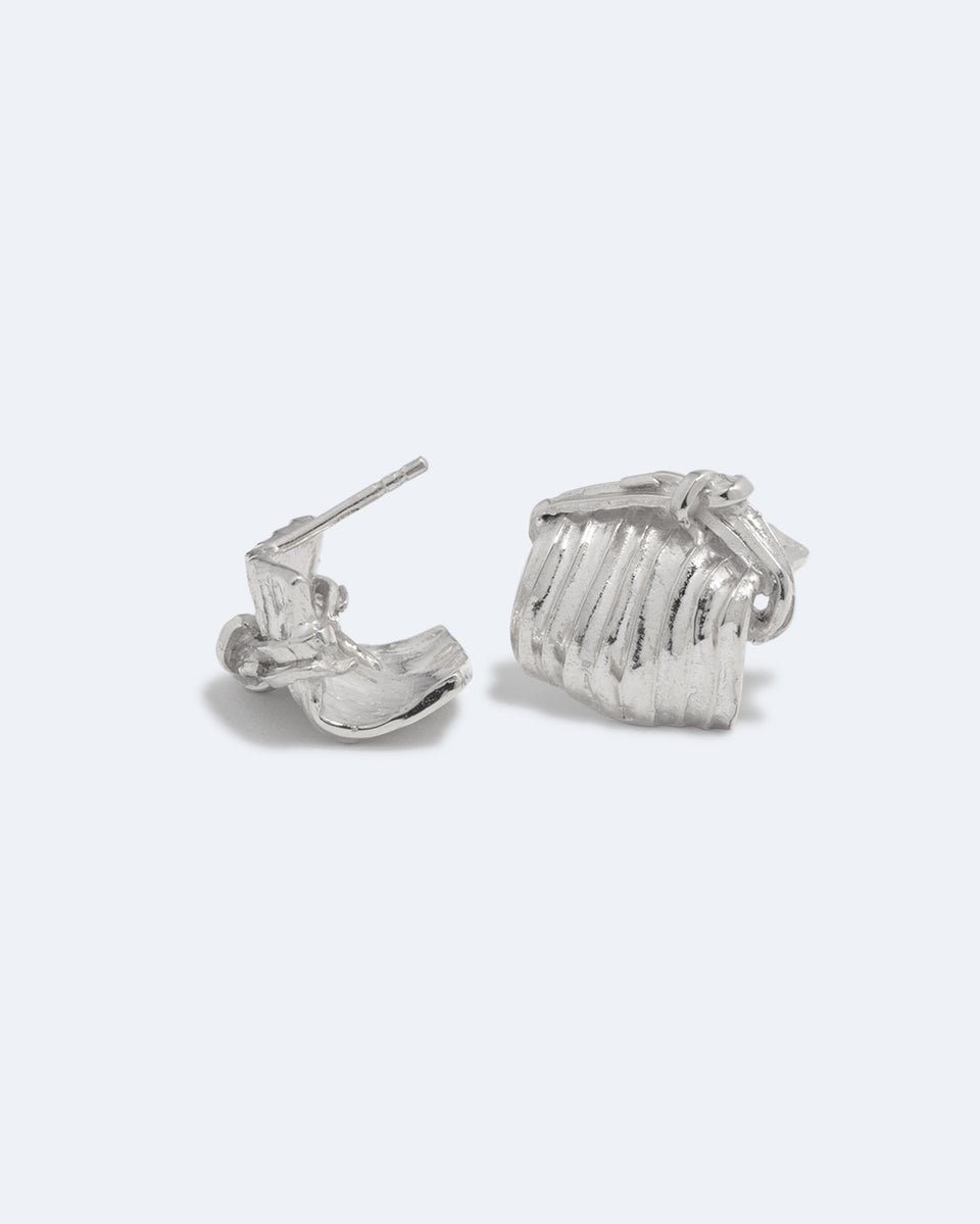 R2257 - Boucles d'oreilles en argent recyclé