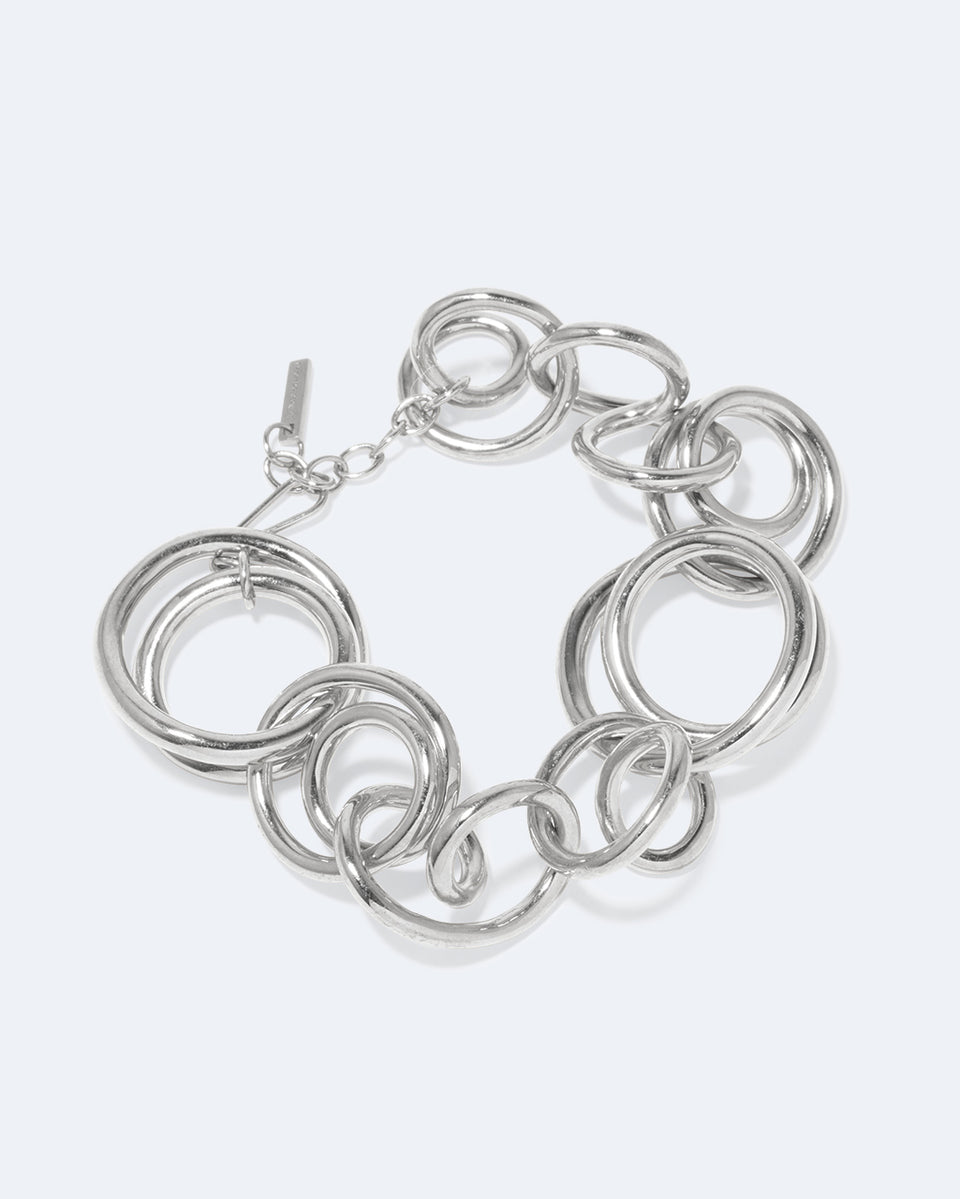 Befuddled - Platinum Plated Bracelet