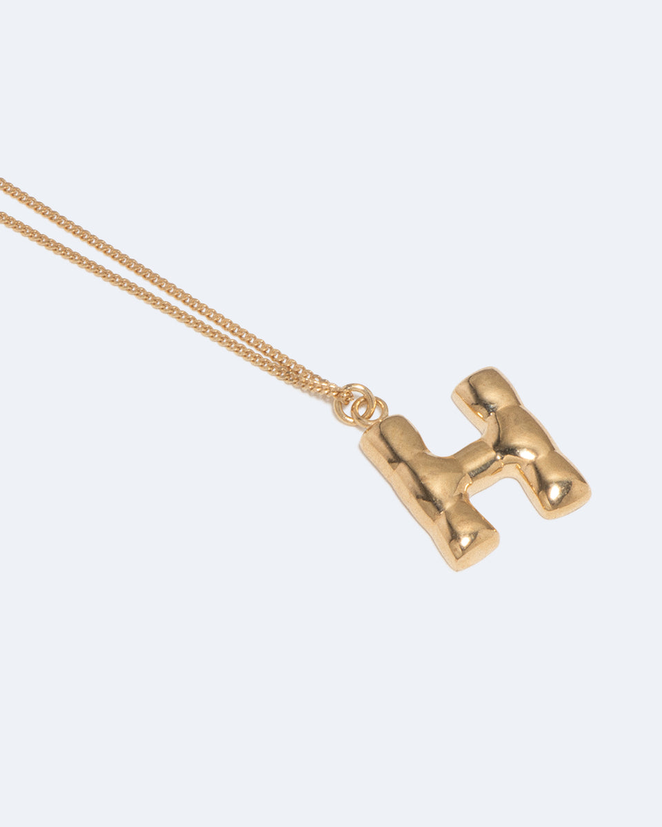 Classicworks™ H - Gold Plated Necklace