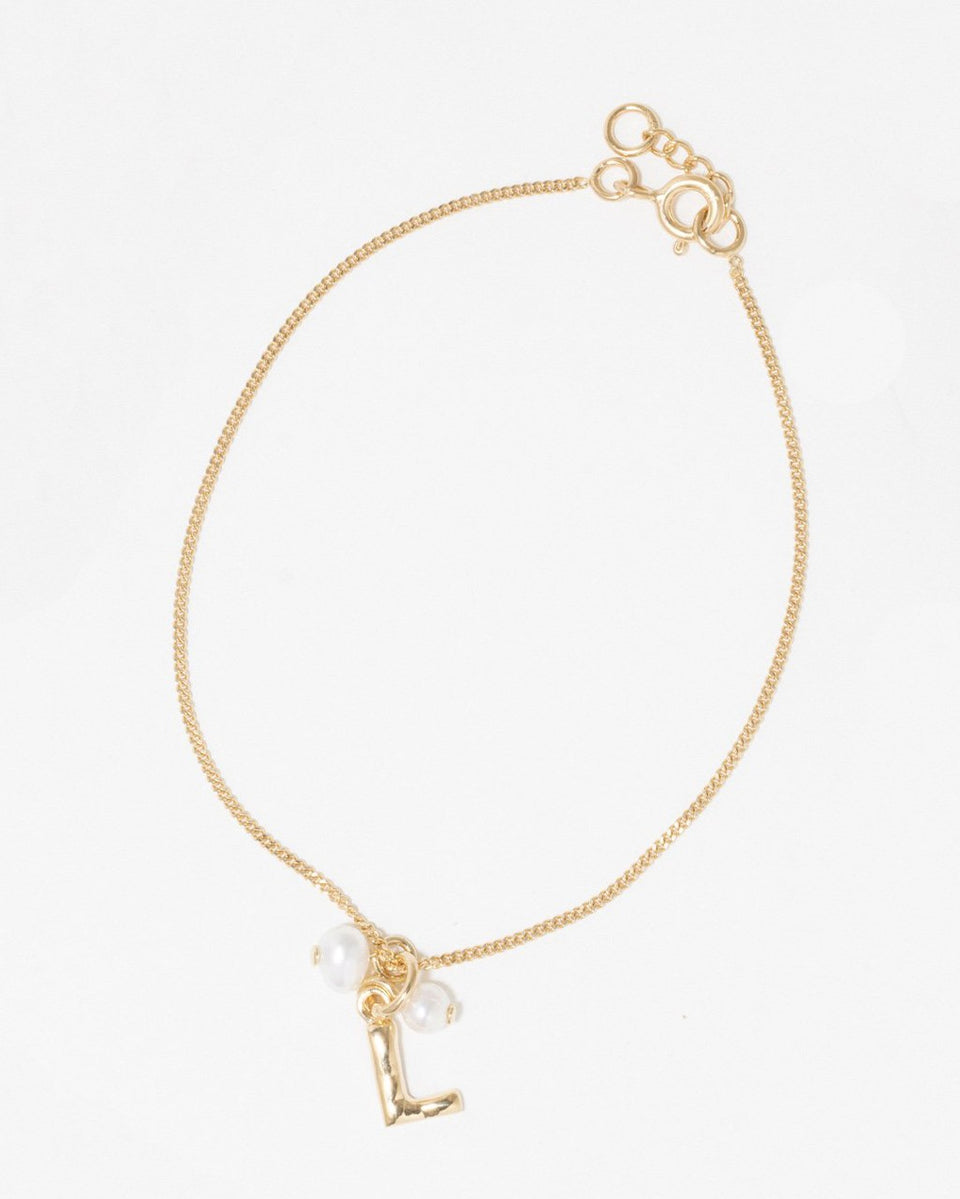 Classicworks™ L - Gold Vermeil and Pearl Bracelet
