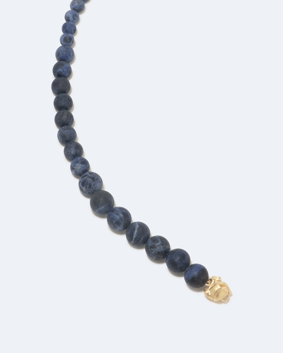 Tidelands - Sodalite and Recycled Gold Vermeil Bracelet