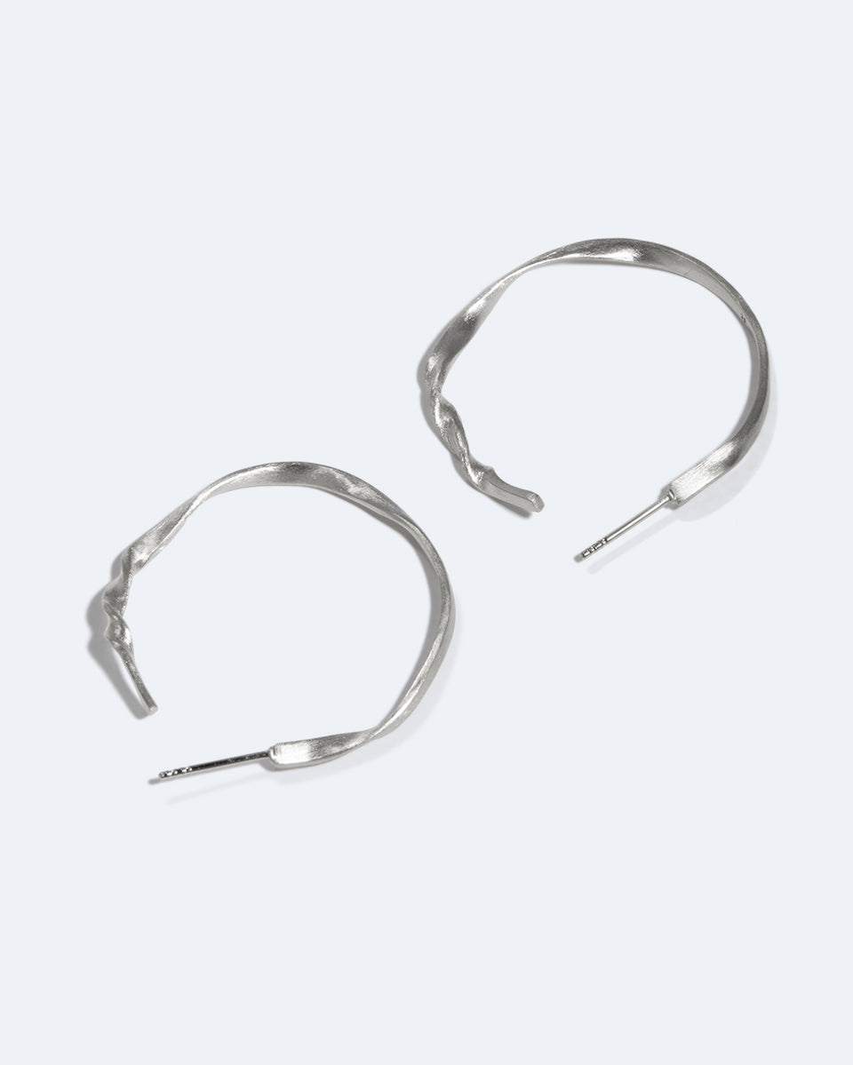 The Tenderest Thing - Recycled Silver Earrings