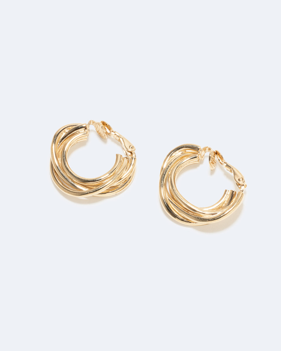 Encounter - Recycled Gold Vermeil Clip Earrings