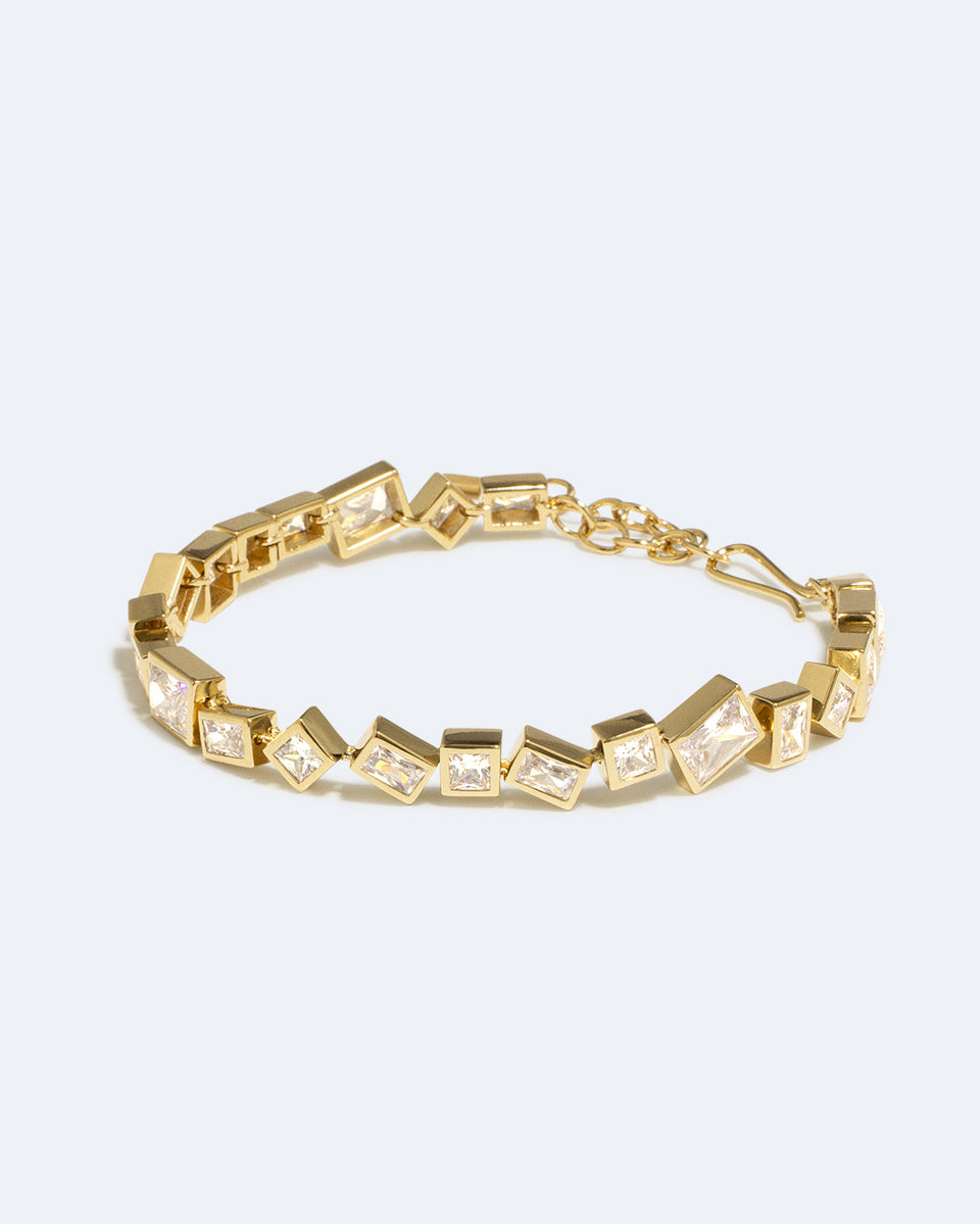 Dare - Zirconia and Recycled Gold Vermeil Bracelet