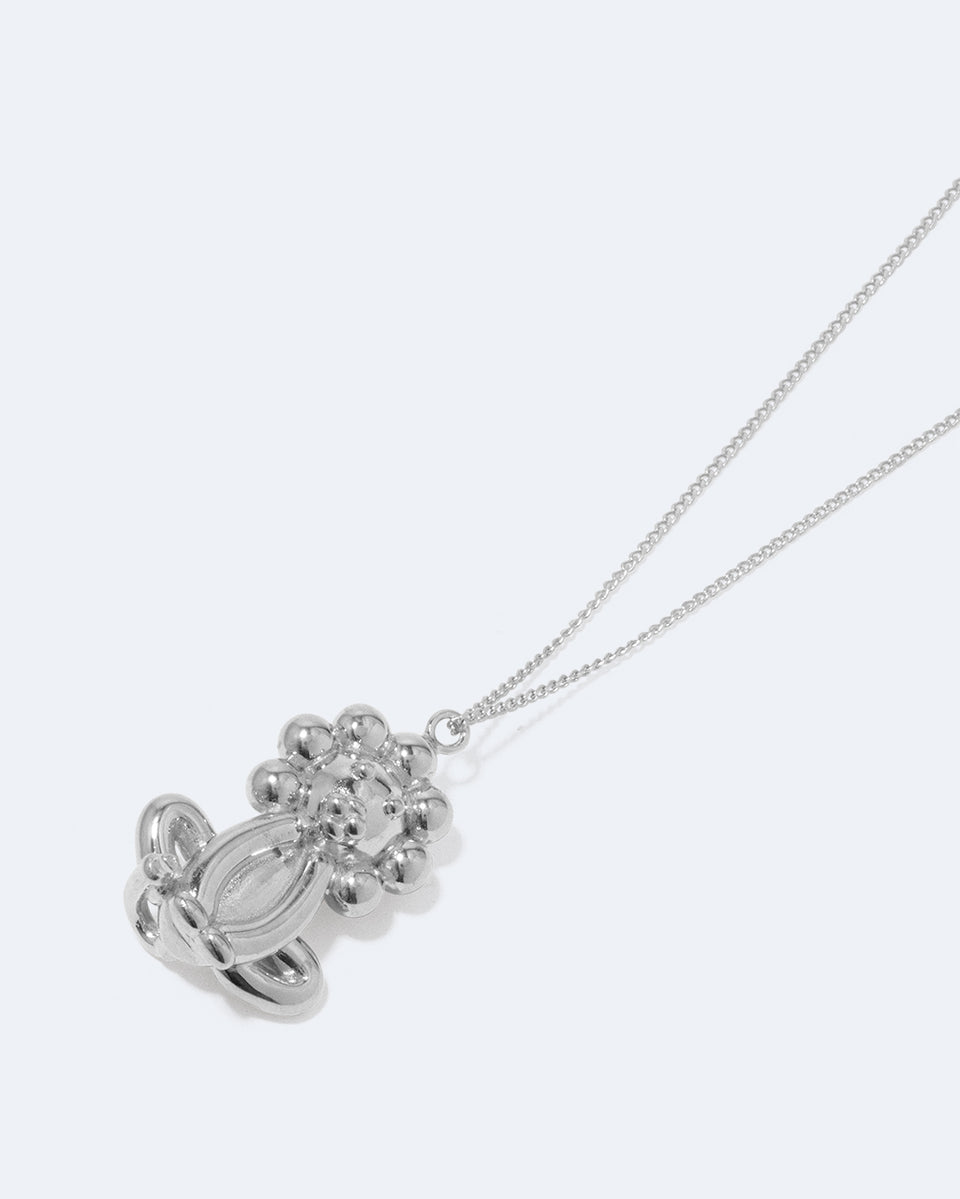 Ballon Zodiaque Lion Classicworks™ - Pendentif Plaqué Platine