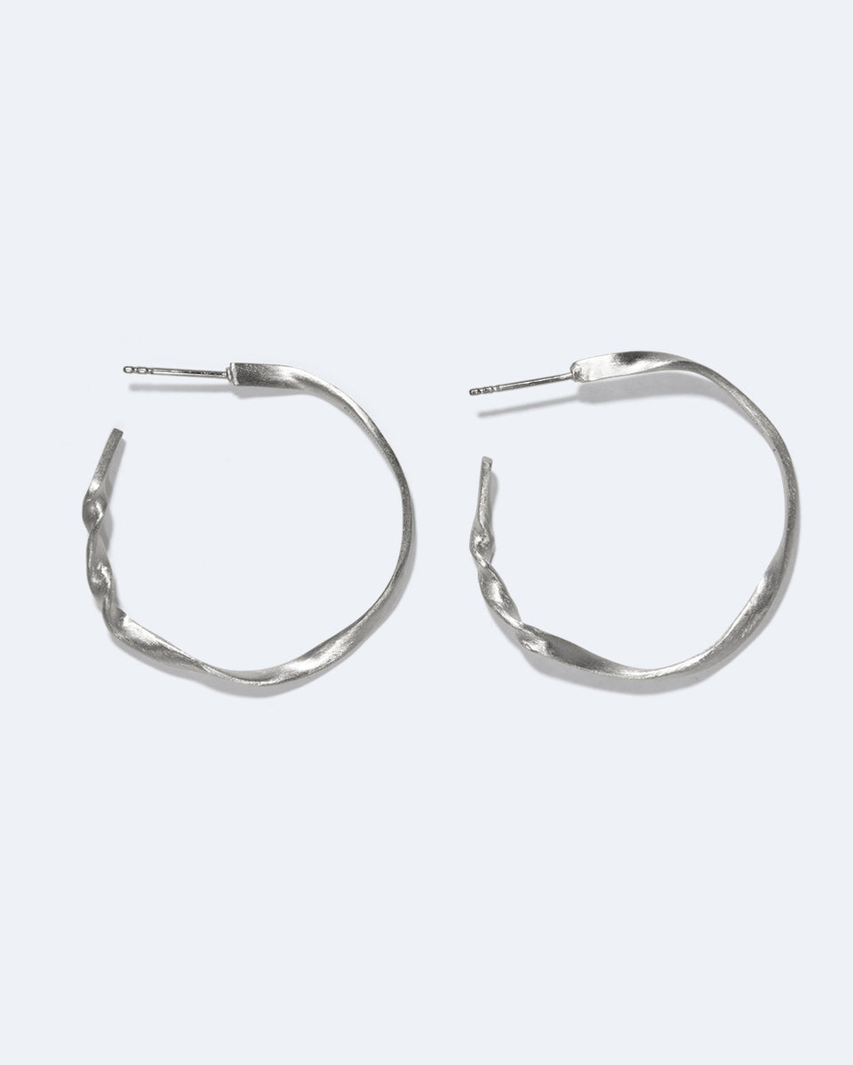 The Tenderest Thing - Recycled Silver Earrings