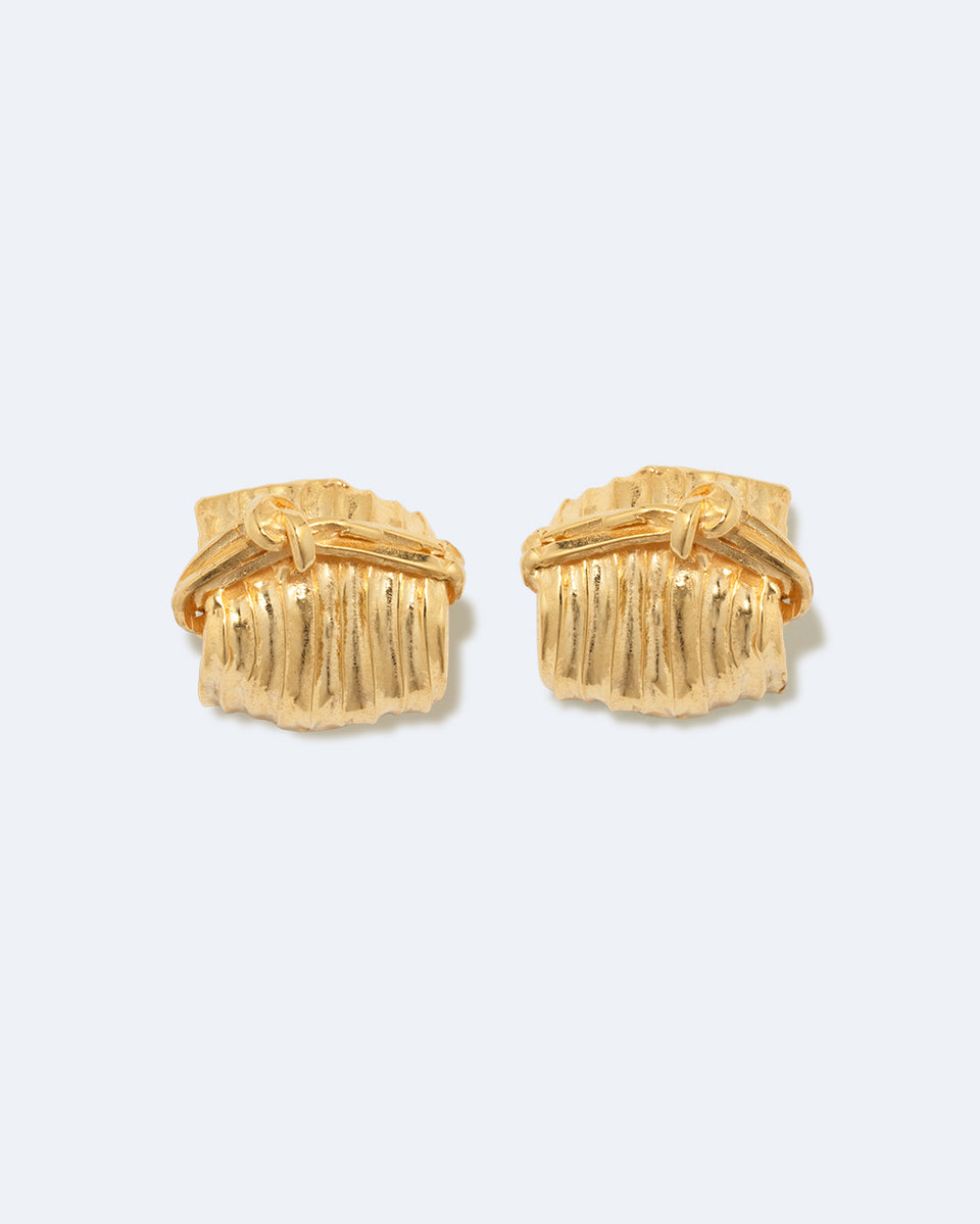 R2257 - Boucles d'oreilles en vermeil recyclé