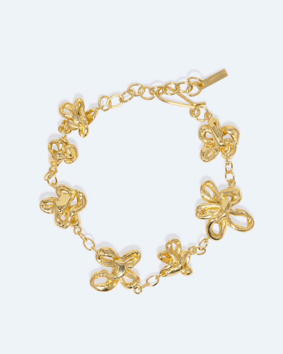 The Past Within The Present - Gold Plated Bracelet