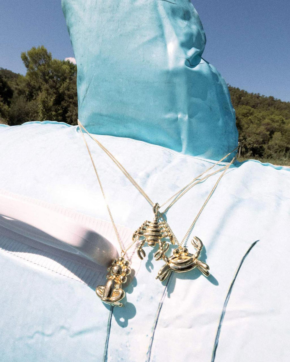 Classicworks™ Capricorn Zodiac Balloon - Gold Plated Pendant