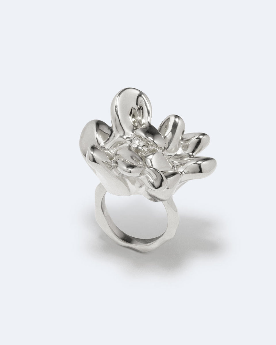 R2268 - Bague plaquée argent