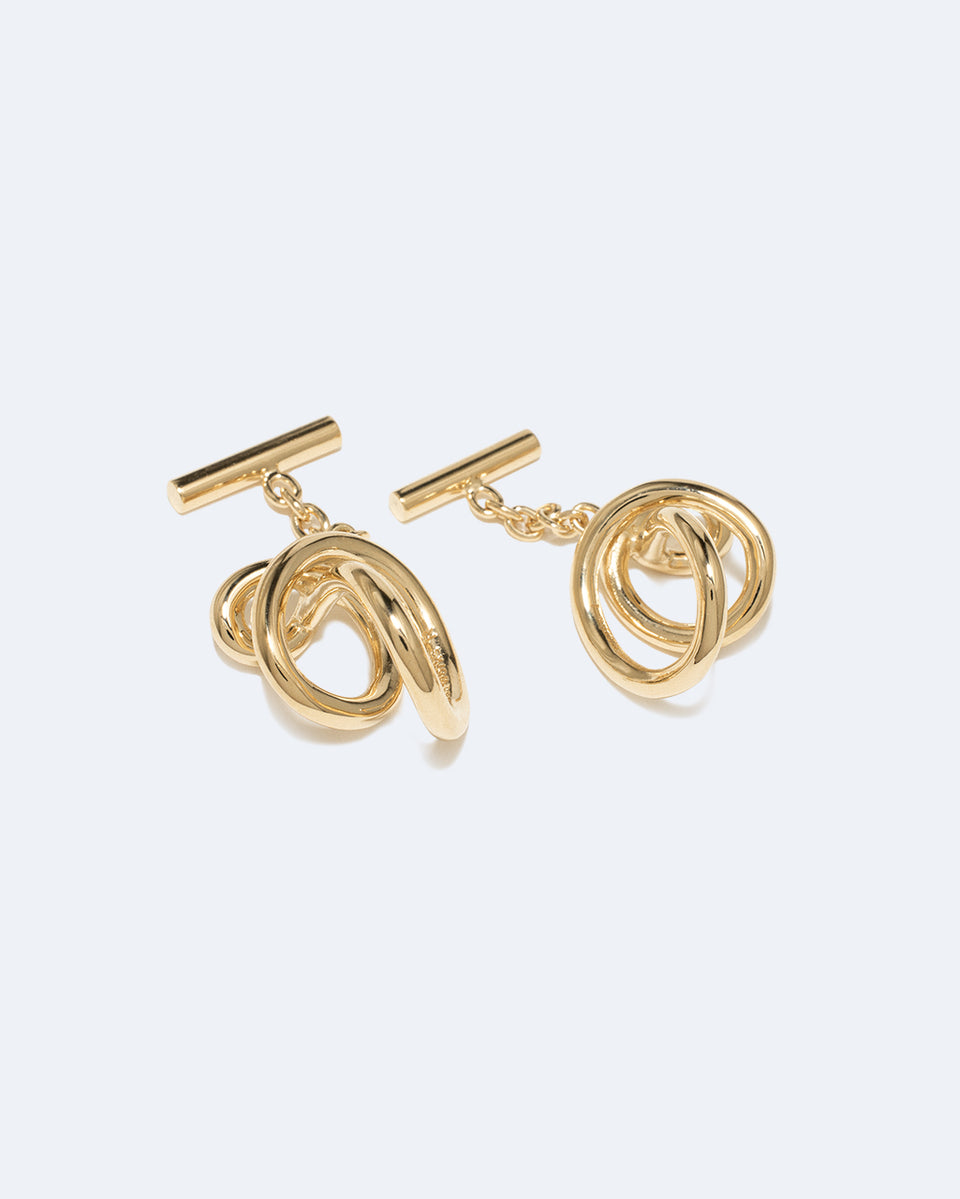 H38 - Gold Vermeil Cufflinks