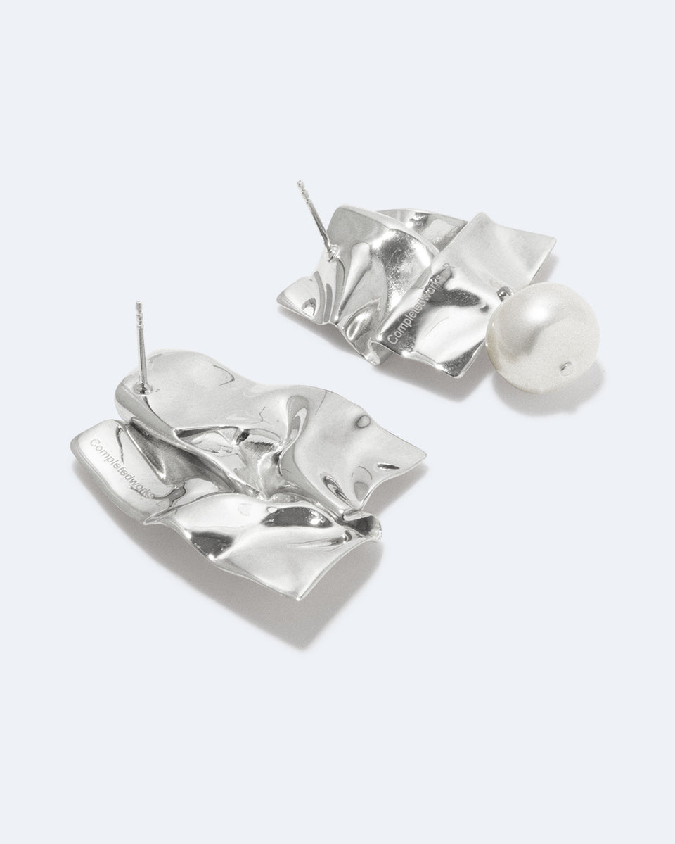 Cohesion - Recycled Silver Earrings