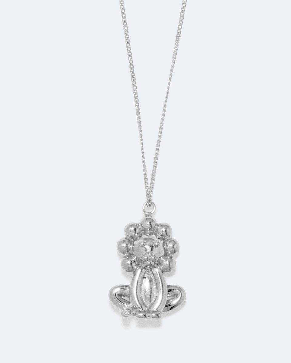 Ballon Zodiaque Lion Classicworks™ - Pendentif Plaqué Platine