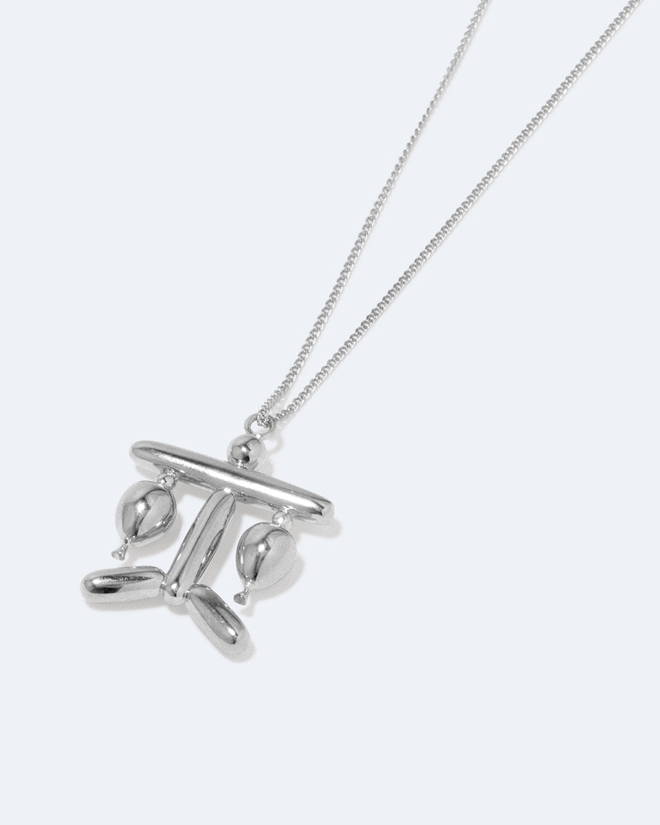 Ballon Zodiac Balance Classicworks™ - Pendentif plaqué platine