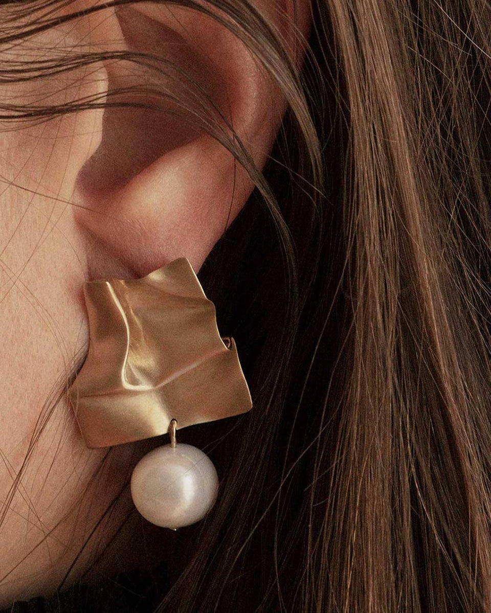 Cohesion - Gold Vermeil Earrings