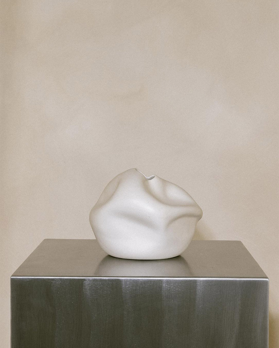 Compound - Large Vessel in Matte White
