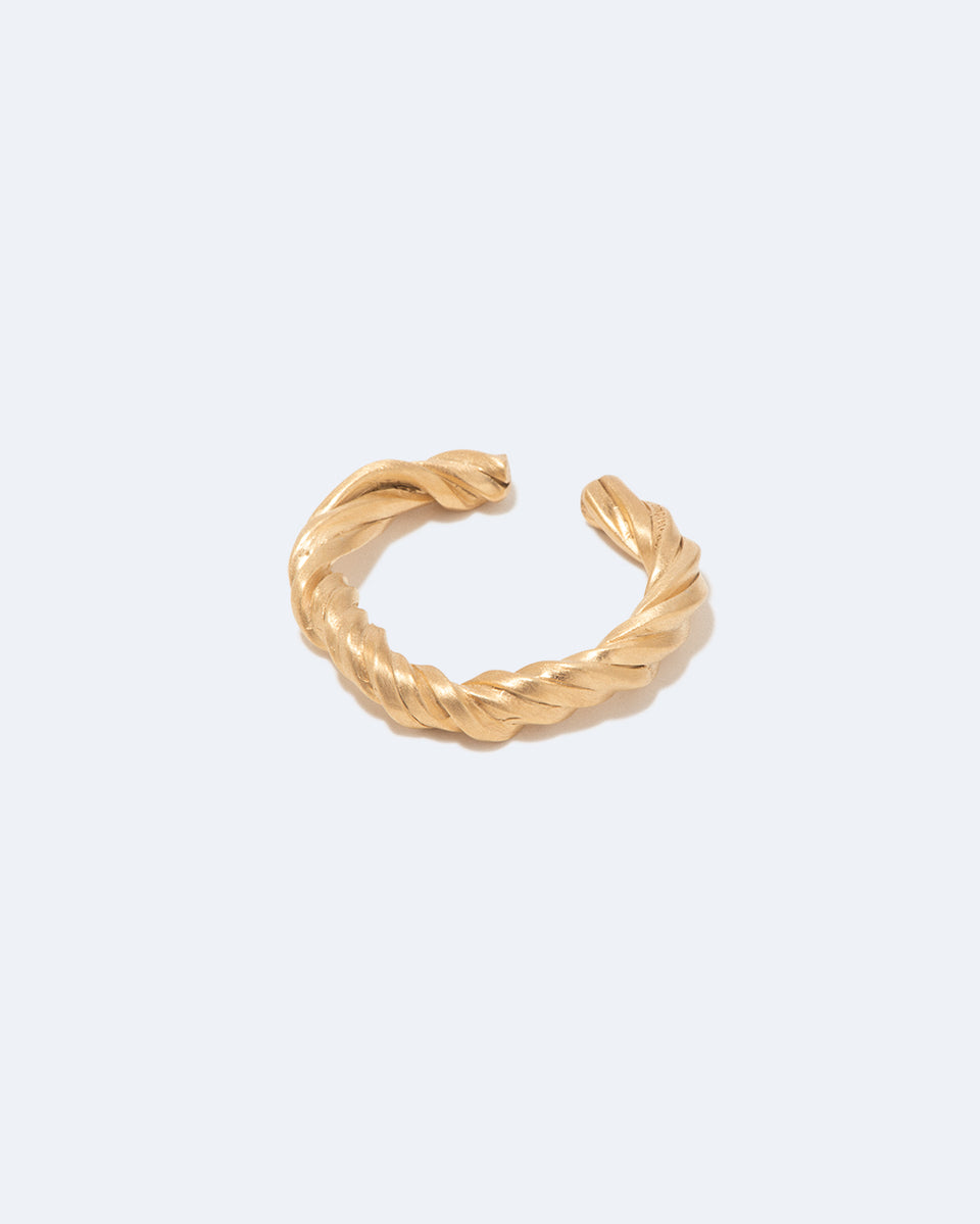 Deep State - Gold Vermeil Ear Cuff