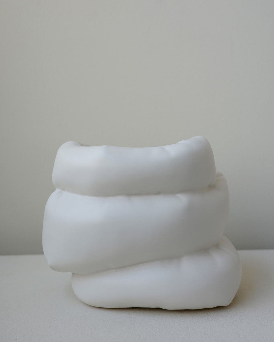 Inflated - Large Vessel in Matte White