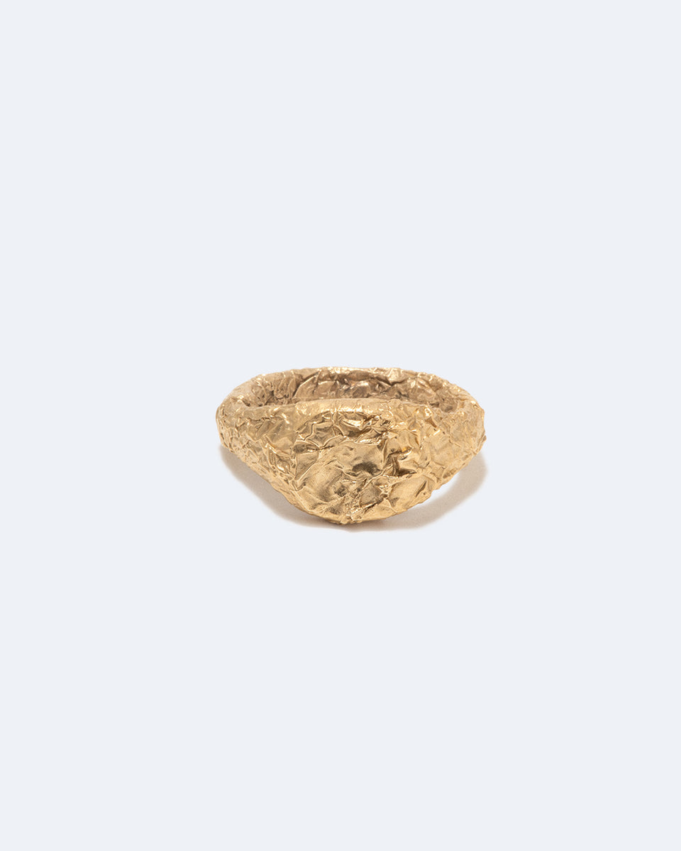 Foil - Recycled Gold Vermeil Ring