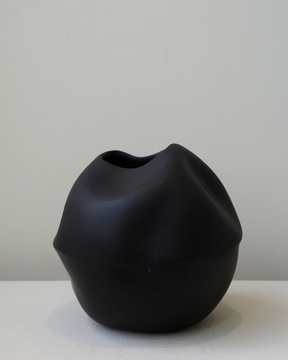 Banned Book No. 2 - Large Vessel in Matte Black