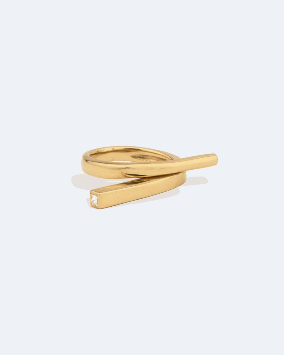 Bague Vol – Or jaune 18 carats et Diamants
