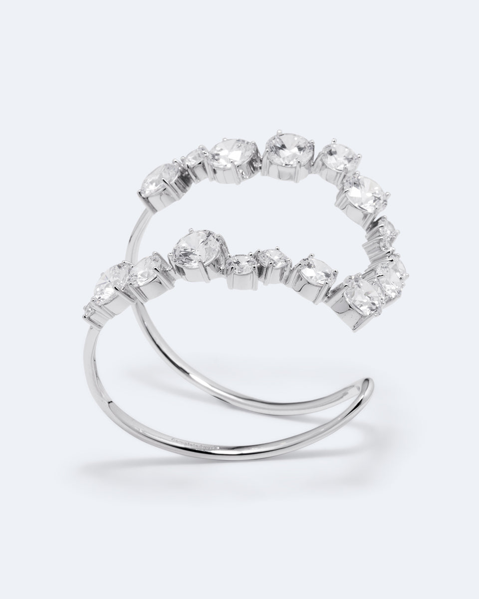 Mythe - Manchette plaquée de zircone et de rhodium