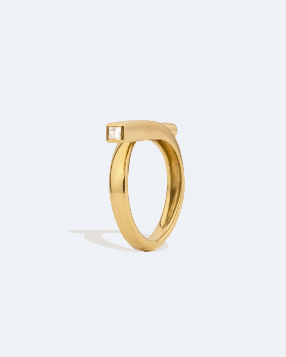 Bague Vol – Or jaune 18 carats et Diamants