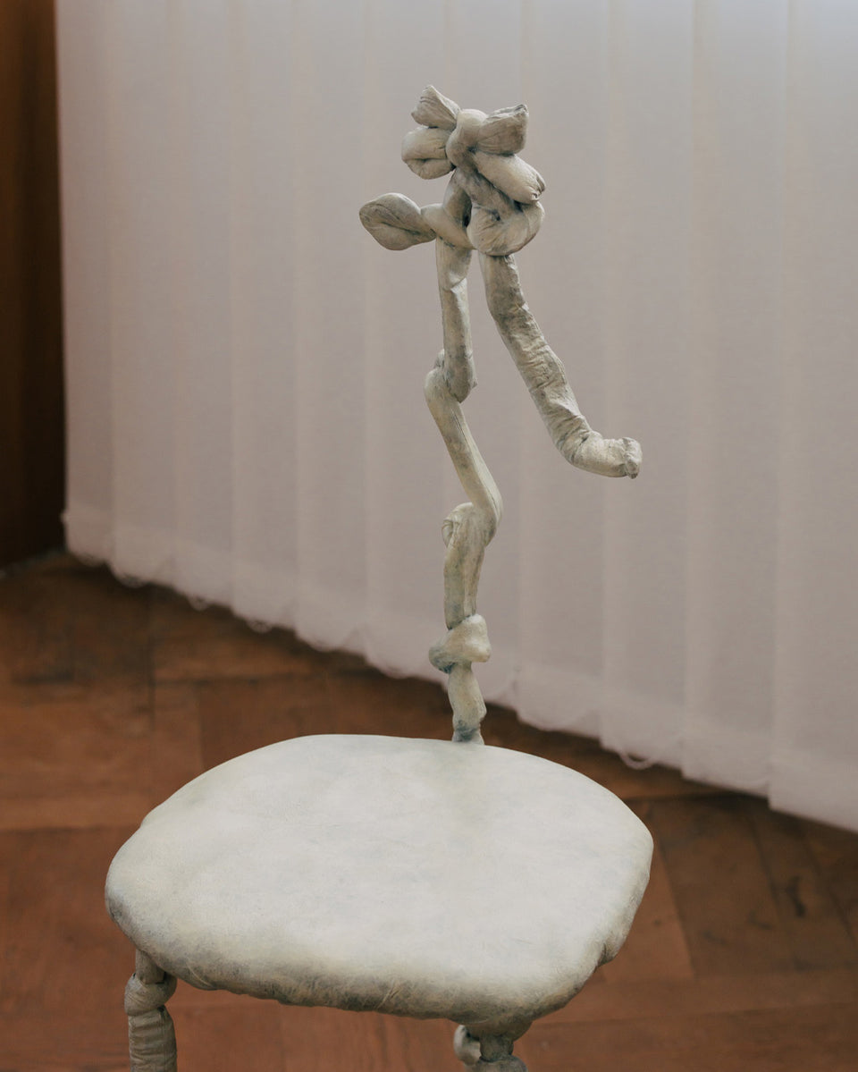 Chaise en bronze