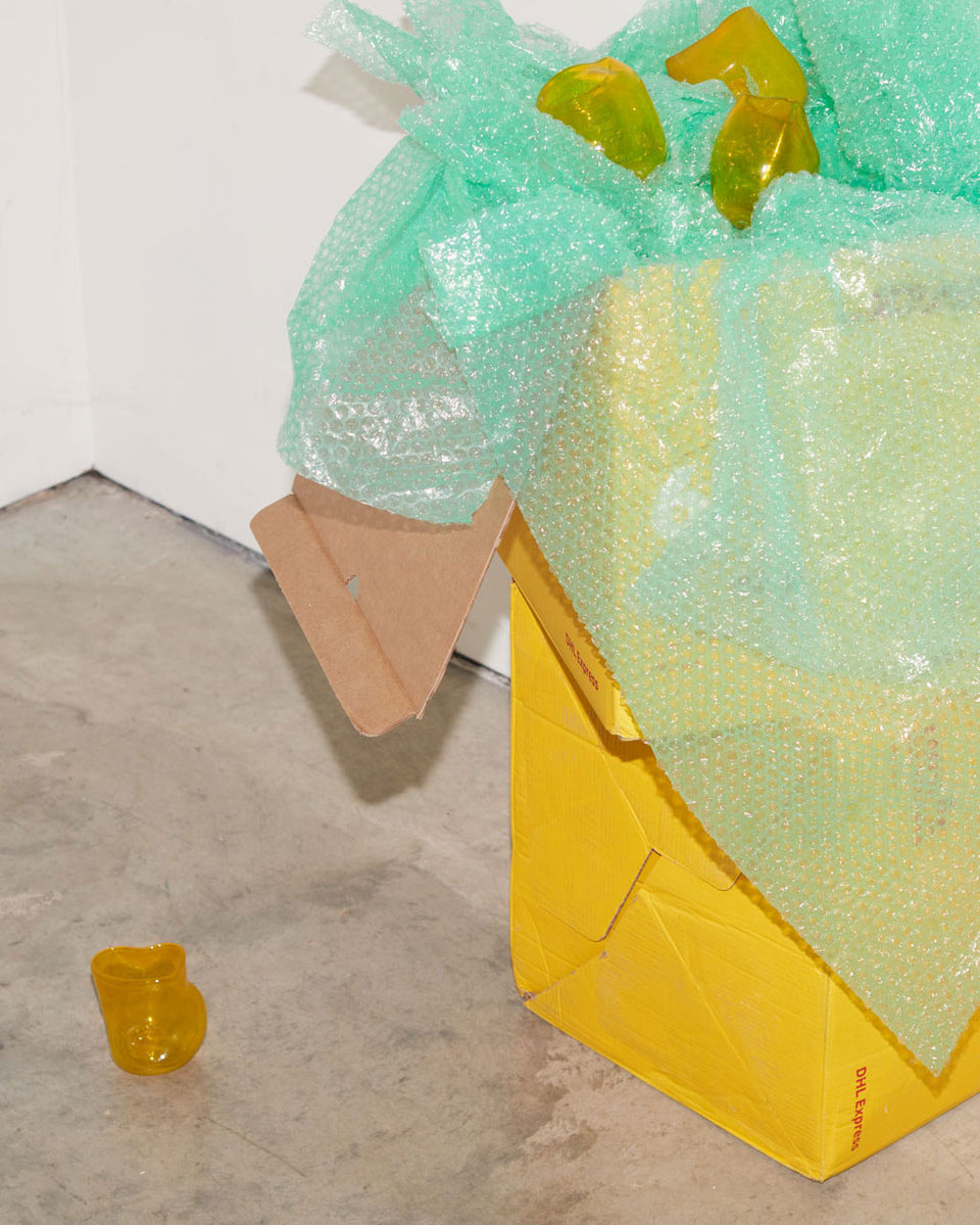 Thaw - Recycled Glass Tumbler in Yellow