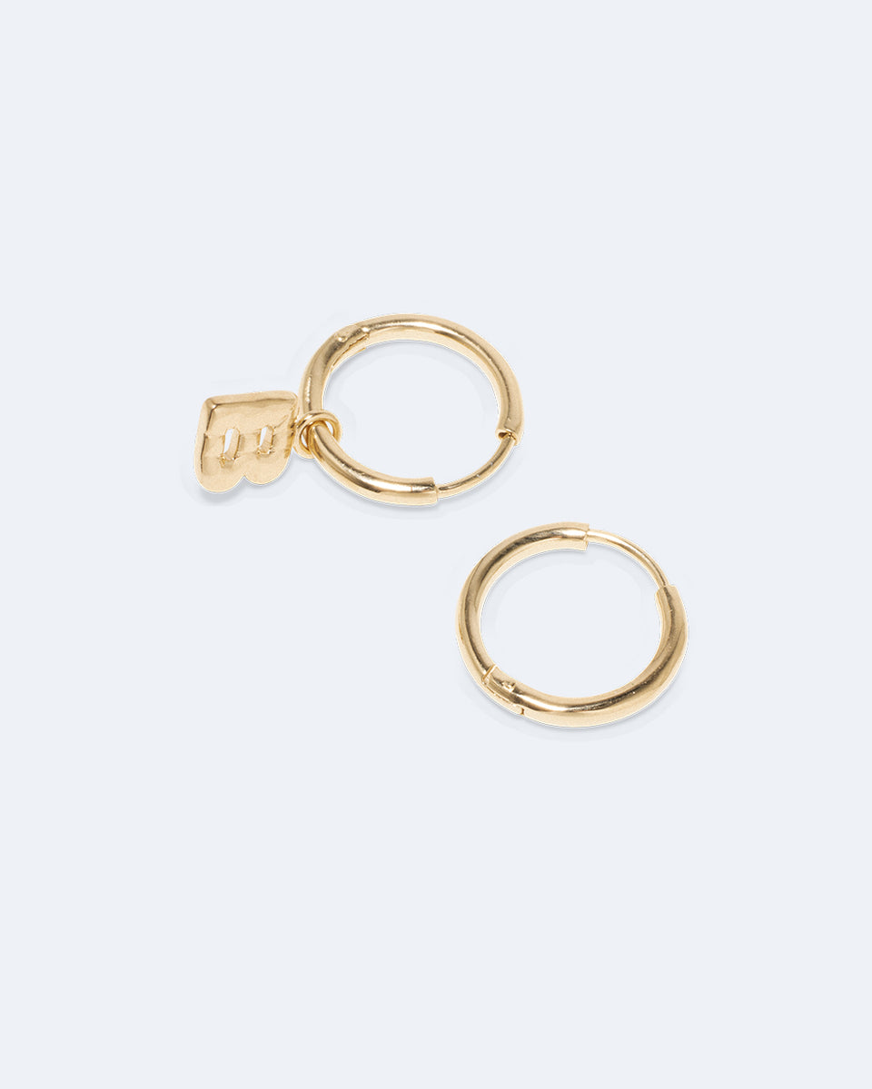 Boucles d'oreilles en vermeil d'or recyclé Classicworks™ B